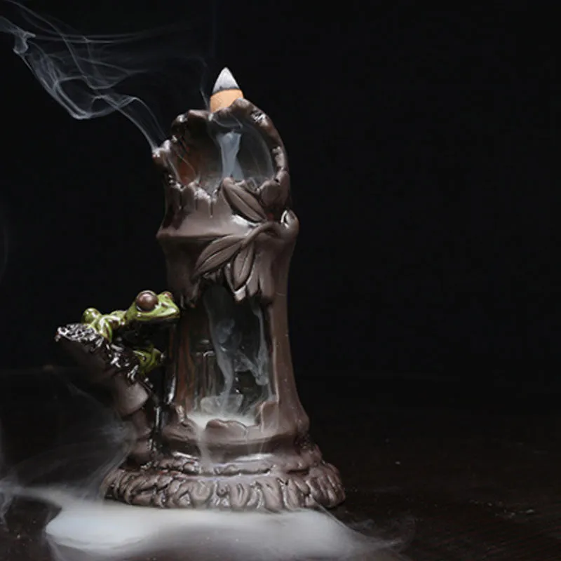 Conch Backflow Incense Burner