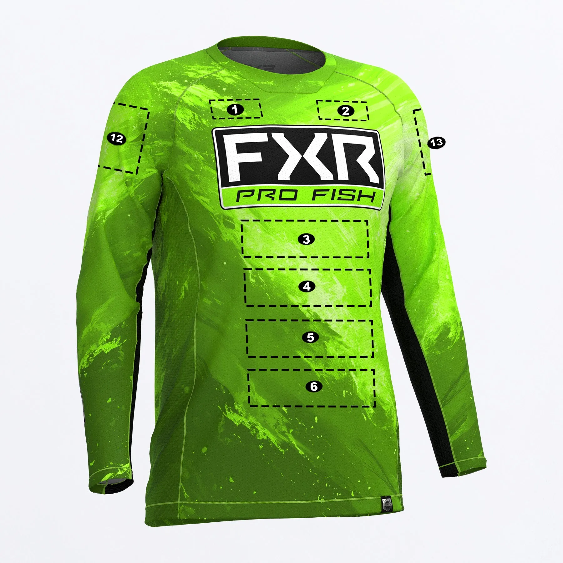 Custom M Derby Swell Air UPF Longsleeve