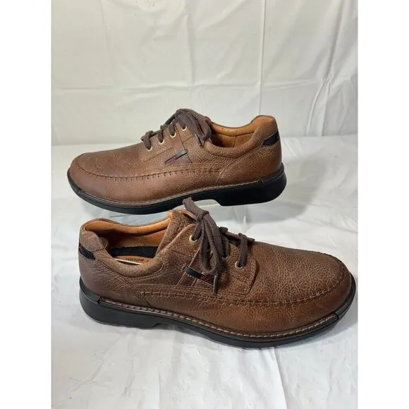 Ecco Distressed Leather Dress Shoes Size 13