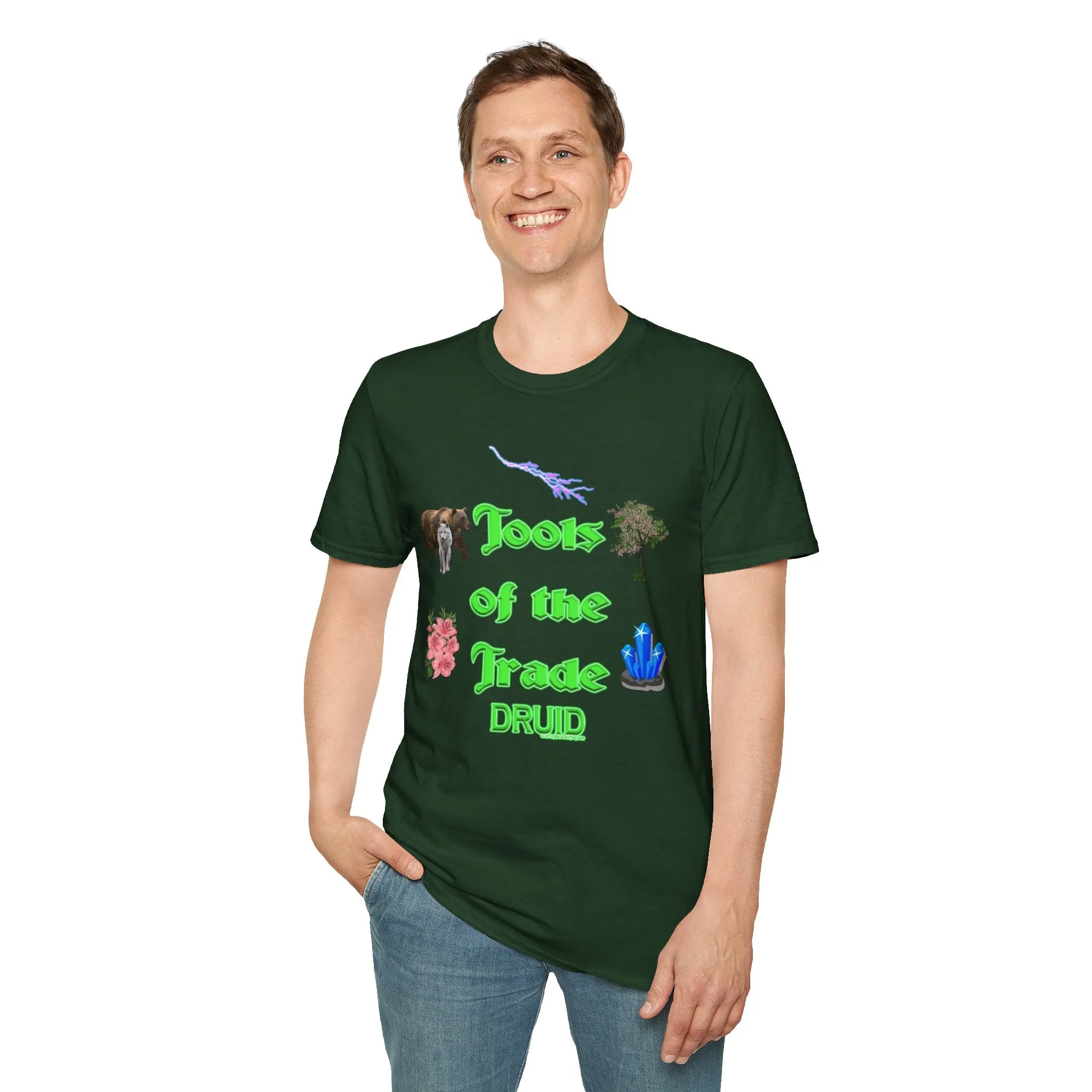 Tools of the Trade - Druid - Unisex T-Shirt  - RPG